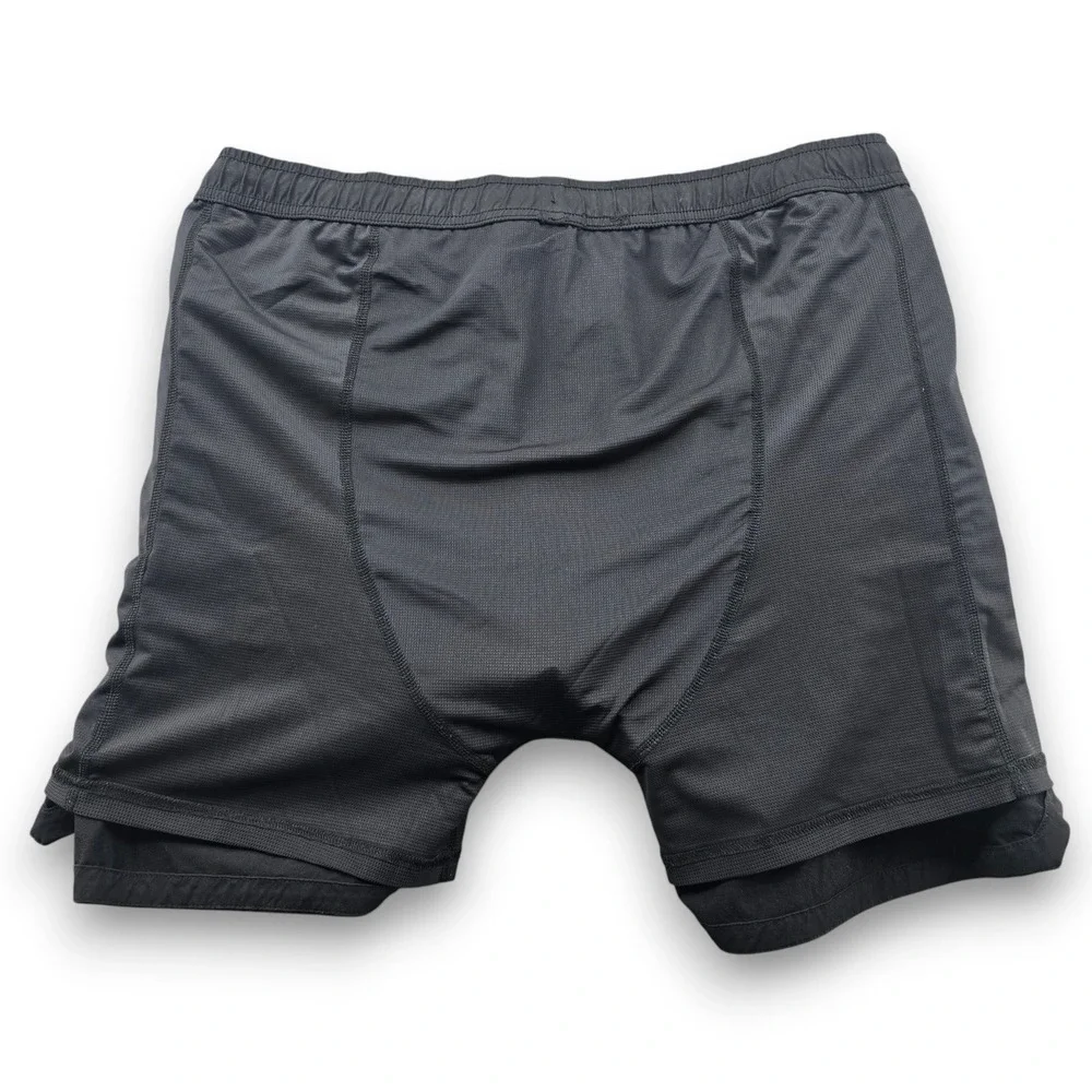 BYLT Premium Basics Shorts Mens XXL Black Lined Athletic Training Zipper Pockets